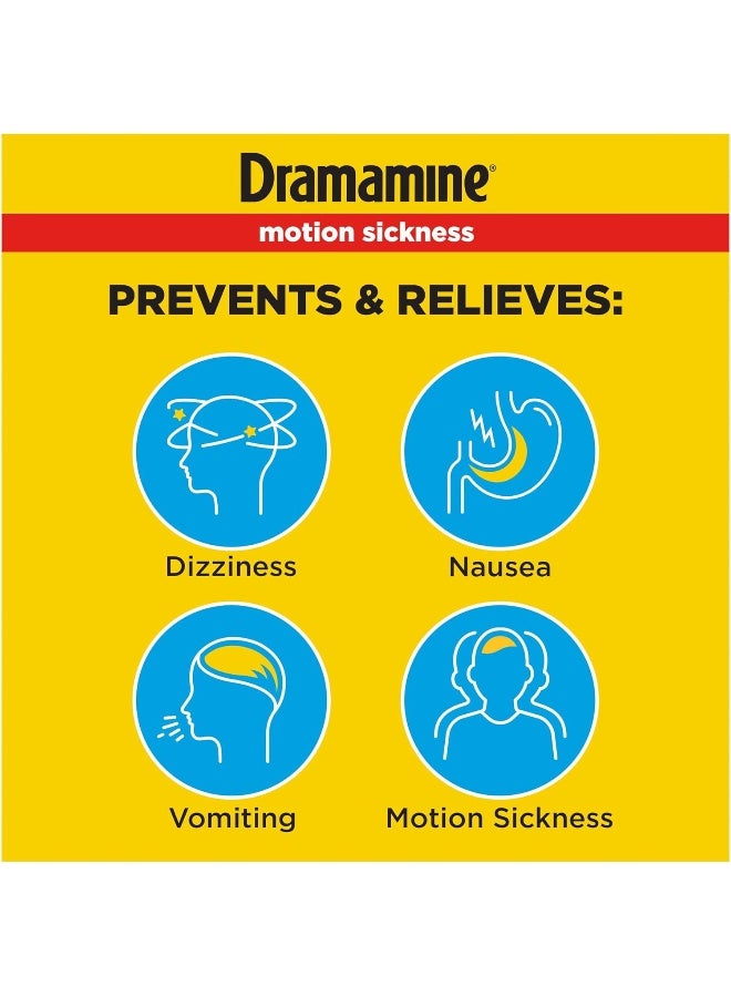 Dramamine Original Formula Motion Sickness Relief | 12 Count - Image 2